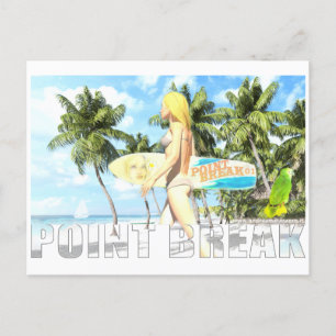Point Break 01 Postkarte