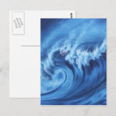 Point Break Blue Postkarte (Vorne/Hinten)