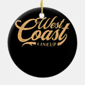 Point Buchon Bull Gopher Funny Fishing Keramik Ornament (Hinten)