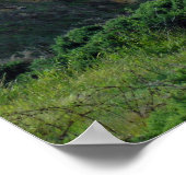 Point Du Hoc Normandy, Frankreich Poster (Ecke)