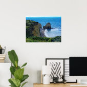 Point Du Hoc Normandy, Frankreich Poster (Heimbüro)