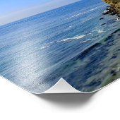 Point Dume Staat Beach Fotodruck (Ecke)