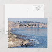 Point Fermin, Kalifornien Postkarte (Vorne/Hinten)