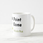Point Game Matcha-Kaffeetasse Kaffeetasse (VorderseiteRechts)