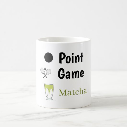 Point Game Matcha-Kaffeetasse Kaffeetasse (Mittel)