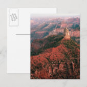 Point Imperial und Mount Hayden bei Sunset Postkarte (Vorne/Hinten)