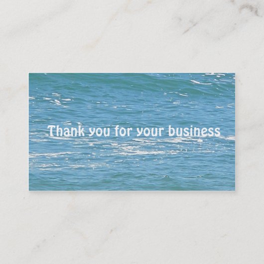 Point Jude Cape Codder Fishing Lure Business Card Visitenkarte (Rückseite)