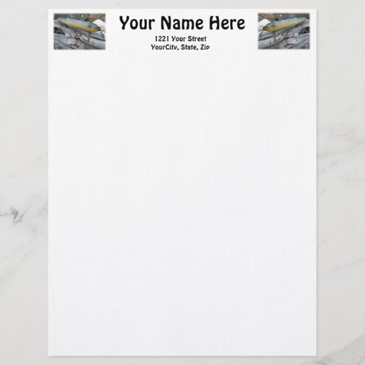 Point Jude Cape Codder Fishing Lure Letterhead Briefbogen (Vorderseite)