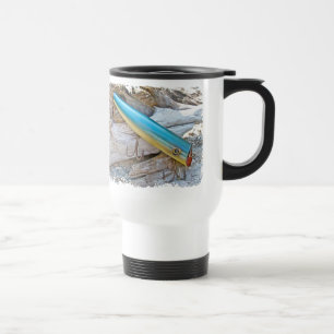 Point Jude Rhode Island Special Vintage-Köderartik Reisebecher