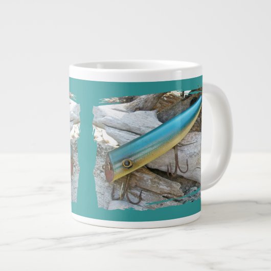 Point Jude Rhode Island Vintage Keule Jumbo-Tasse (Vorderseite Rechts)