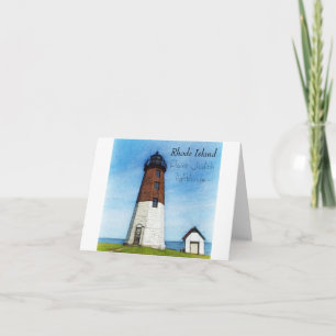 Point Judith Leuchtturm Rhode Island Karte