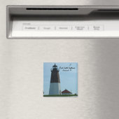 Point Judith Lighthouse Magnet (In Situ (Geschirrspüler))