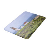 Point Judith Lighthouse, Rhode Island Bath Mat Badematte (Schrägansicht)