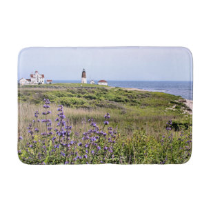Point Judith Lighthouse, Rhode Island Bath Mat Badematte
