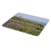 Point Judith Lighthouse Rhode Island Cutting Board Schneidebrett (Ecke)