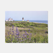 Point Judith Lighthouse, Rhode Island Door Mat Fußmatte (Vorderseite)