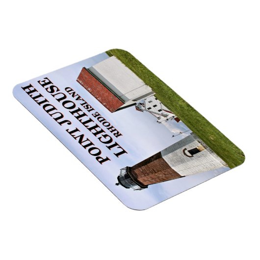Point Judith Lighthouse, Rhode Island Flexi-Magnet Magnet (Rechte Seite)