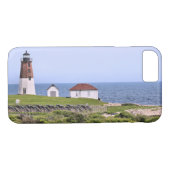 Point Judith Lighthouse, Rhode Island iPhone Case (Rückseite (Horizontal))