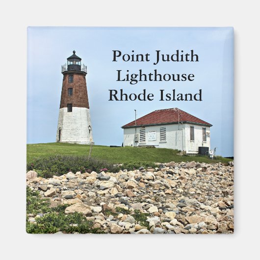 Point Judith Lighthouse, Rhode Island Magnet (Vorne)