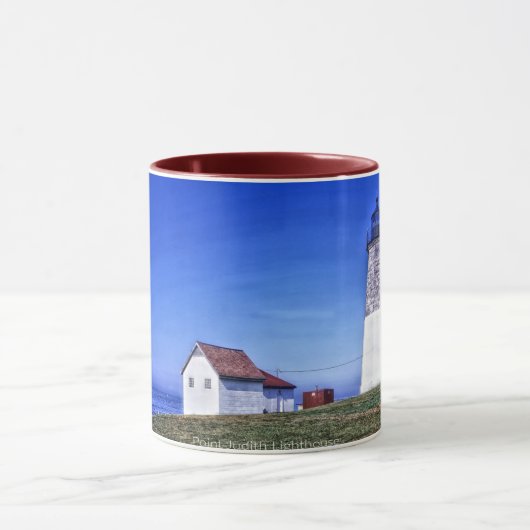 Point Judith Lighthouse, RI Tasse (Zentrum)