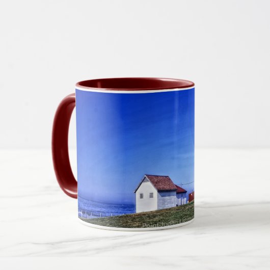 Point Judith Lighthouse, RI Tasse (Vorderseite Links)