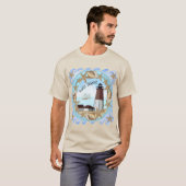 Point Judith Lighthouse T - Shirt (Vorne ganz)
