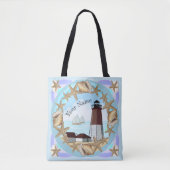 Point Judith Lighthouse Totbag Tasche (Vorderseite)