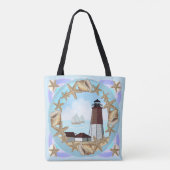 Point Judith Lighthouse Totbag Tasche (Rückseite)