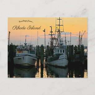 Point Judith Narragansett Bay Rhode Island Postkarte