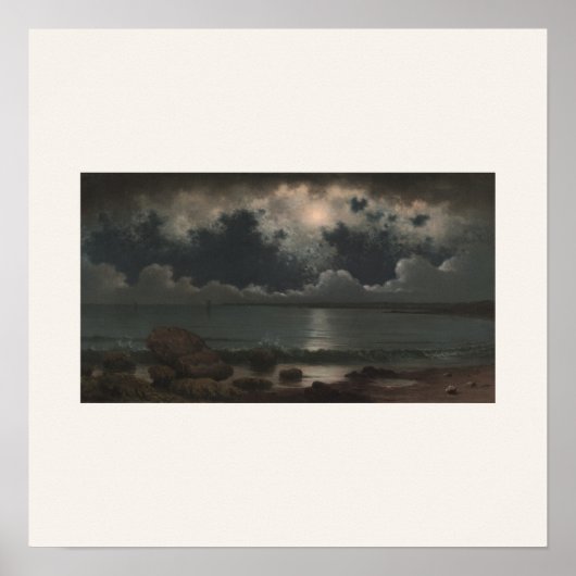 Point Judith, Rhode Island - Quadratisches Poster (Vorne)