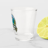 Point Lobos California Travel Abzeichen Schnapsglas (Rechts)