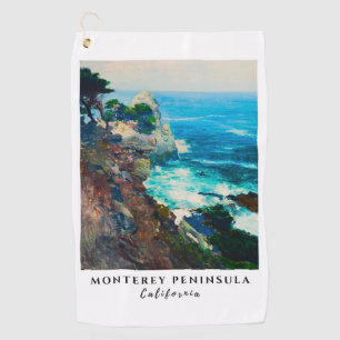 Point Lobos Halbinsel Monterey Kalifornien Küste Golfhandtuch