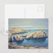 Point Lobos Küstenlandschaft Postkarte (Vorne/Hinten)
