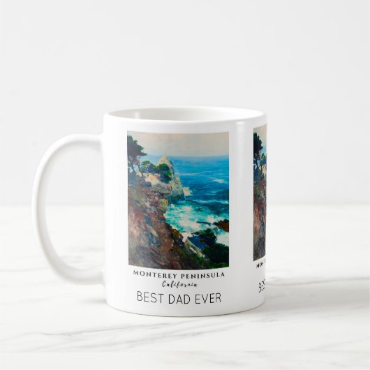 Point Lobos Monterey Halbinsel California Bester V Kaffeetasse (Links)