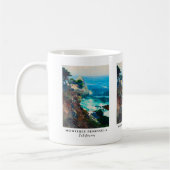 Point Lobos Monterey Halbinsel California Seascape Kaffeetasse (Links)