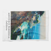 Point Lobos Monterey Halbinsel Kalifornien Küste Geschirrtuch (Horizontal)