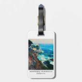 Point Lobos Monterey Halbinsel Küste Kalifornien Gepäckanhänger (Rückseite vertikal)