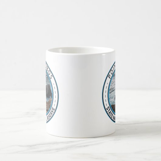 Point Lobos Staat Natural Reserve California Abzei Kaffeetasse (Mittel)