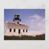 Point Loma Lighthouse, San Diego, Kalifornien Postkarte (Vorderseite)