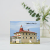 Point Lookout Lighthouse Postkarte (Stehend Vorderseite)