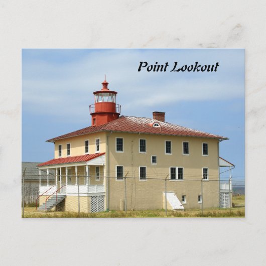 Point Lookout Lighthouse Postkarte (Vorderseite)