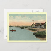 Point Lookout, Long Island, NY Vintag Postkarte (Vorne/Hinten)