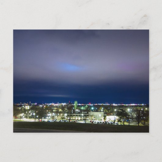 Point Lookout und Branson, MIssouri in der Nacht Postkarte (Vorderseite)