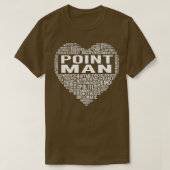 Point Man Heart T-Shirt (Design vorne)