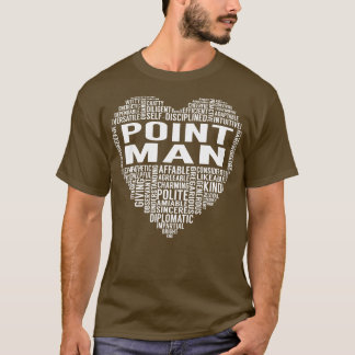 Point Man Heart T-Shirt