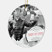 Point of Entry Lawn Jockey Keramikornament (Links)