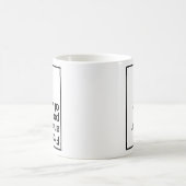 Point Of View zerteilt Kaffeetasse (Mittel)