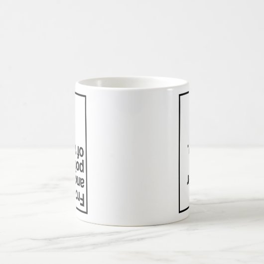 Point Of View zerteilt Kaffeetasse (Mittel)