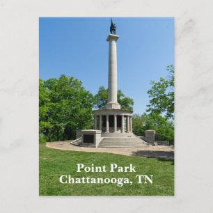 Point Park in Chattanooga, TN Postkarte