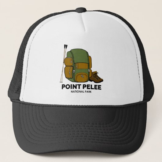 Point Pelee Nationalpark Ontario Kanada Backpack Truckerkappe (Vorderseite)